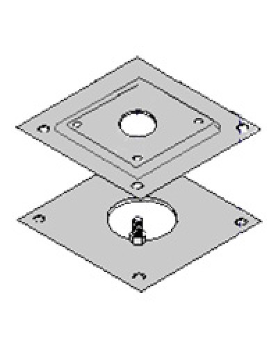 Монтажное основание CLM CLM-N CSS CSS-N DOC-L DOC-LN Came 119RIR001 в Волгограде Запчасти для шлагбаумов и автоматики Pintop.ru