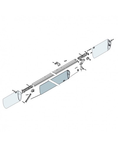 Трос профиля безопасности DF17 Came 119RIR230 в Волгограде Запчасти для шлагбаумов и автоматики Pintop.ru