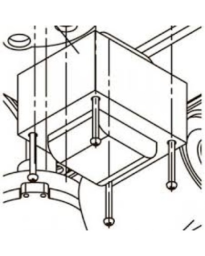 Корпус приемника DIW01 DBC01 Came 119RIR258 в Волгограде Запчасти для шлагбаумов и автоматики Pintop.ru
