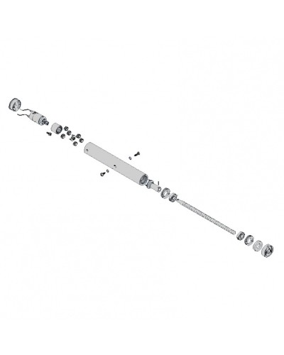 Моторедуктор в сборе UNIPARK Came 119RIU010 в Волгограде Запчасти для шлагбаумов и автоматики Pintop.ru