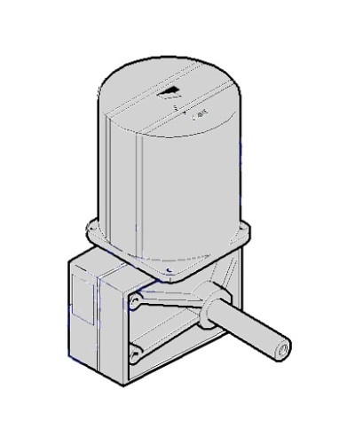 Моторедуктор CAT-X24 Came 119RIX024 в Волгограде Запчасти для шлагбаумов и автоматики Pintop.ru