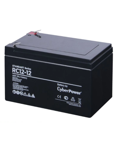 Аккумуляторная батарея CyberPower RC 12-12 в Волгограде Электротехническое оборудование Pintop.ru