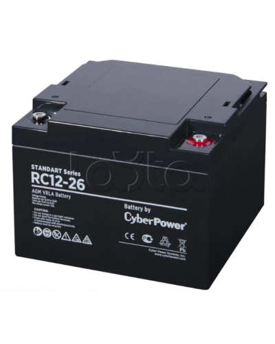 Аккумуляторная батарея CyberPower RC 12-26 в Волгограде Электротехническое оборудование Pintop.ru