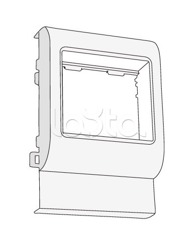 Рамка-суппорт под 2 модуля 45x45 DKC 00513 в Волгограде Аксессуары для кабель-канала Pintop.ru