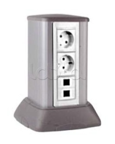 Миниколонна алюминиевая, 0.25 м DKC 19522 в Волгограде Аксессуары для кабель-канала Pintop.ru