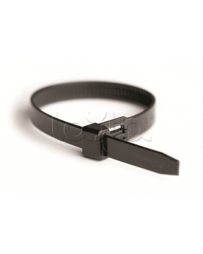 Хомут P6.6 многоразовый, белый, 7,5х250 DKC 25252 в Волгограде Стяжки-хомуты Pintop.ru