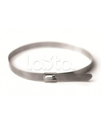 Хомут из нержавеющей стали AISI 304 8х500 DKC 27415 в Волгограде Стяжки-хомуты Pintop.ru