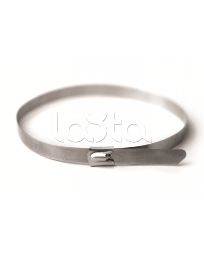 Хомут из нержавеющей стали AISI 304 13х400 DKC 27421 в Волгограде Стяжки-хомуты Pintop.ru