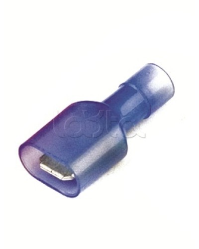 Наконечник плоский полностью изолир. (вилка) 1,5-2,5 кв.мм 6,3х0,8 мм (РППИ-П) DKC 2B22TP в Волгограде Крепежные изделия Pintop.ru