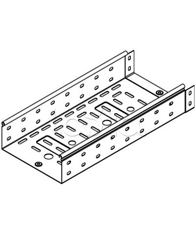Лоток перфорированный 600х50 L3000 DKC 35268 в Волгограде Кабельные лотки Pintop.ru
