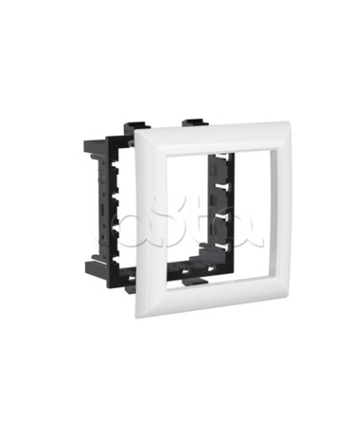 Рамка-суппорт Avanti белый для In-liner Front, 2 мод. DKC 4400912 в Волгограде Аксессуары для лотков Pintop.ru