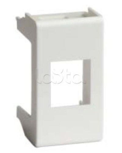 Адаптер для информационных разъемов AVAYA-SYSTIMAX, «Viva», 1 мод., белый DKC 45006 в Волгограде Аксессуары для стоек и шкафов Pintop.ru