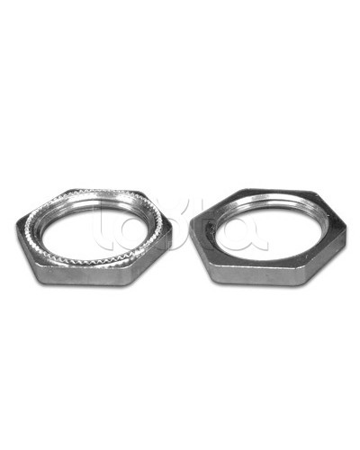 Гайка заземляющая M25x1,5 никел. латунь DKC 6006EMC-25 в Волгограде Крепеж Pintop.ru