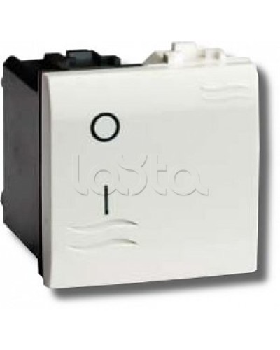 Выключатель двухполюсный белый 2 мод в Волгограде Аксессуары для стоек и шкафов Pintop.ru