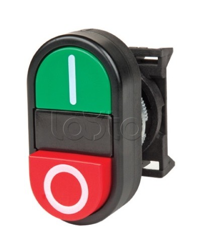 Кнопка двойная плоская с линзой для подсветки DKC ABFLM в Волгограде Кнопки выхода Pintop.ru