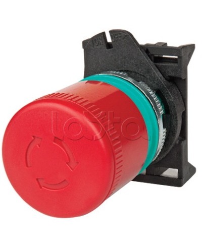 Кнопка аварийная грибовидная поворотная д.40 DKC ABHT1C4N в Волгограде Крепежные изделия Pintop.ru