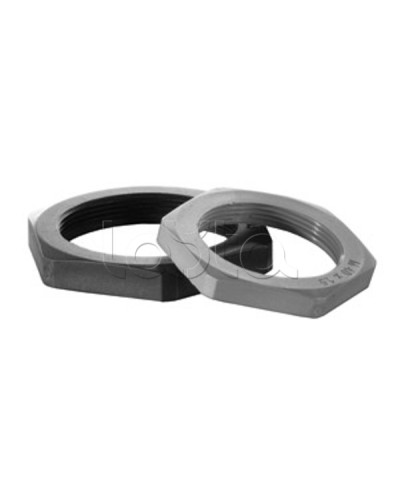 Гайка М20х1,5, полиамид, цвет черный DKC (PAGM20N) в Волгограде Крепеж Pintop.ru