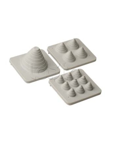 Ввод кабельныймембранный 4х21мм 4 отверстий диаметр 47мм (20 шт/уп) DKC R5MP01 в Волгограде Аксессуары для стоек и шкафов Pintop.ru