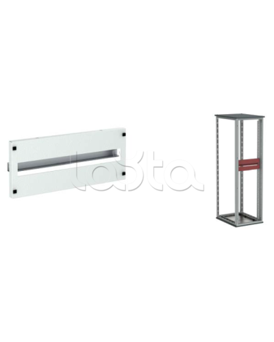 Панель секционная, для модулей, 48 (2x24) модулей, В=400мм, Ш=600мм DKC R5PI541 в Волгограде Аксессуары для стоек и шкафов Pintop.ru