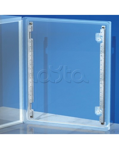 Рейки дверные, вертикальные, для шкафов CE В=600мм, 1 упаковка - 2шт. DKC R5S60 в Волгограде Аксессуары для лотков Pintop.ru