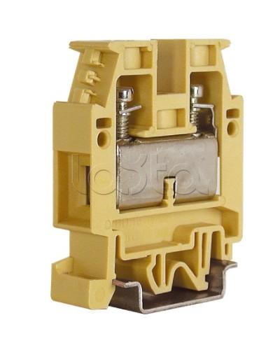 зажим бежевый 16 кв.мм DKC ZCB510 в Волгограде Аксессуары для стоек и шкафов Pintop.ru