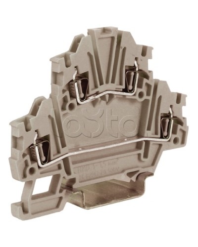 Зажим, серый, 1,5 кв.мм DKC ZHD200GR-RET в Волгограде Держатели, клипсы, скобы Pintop.ru