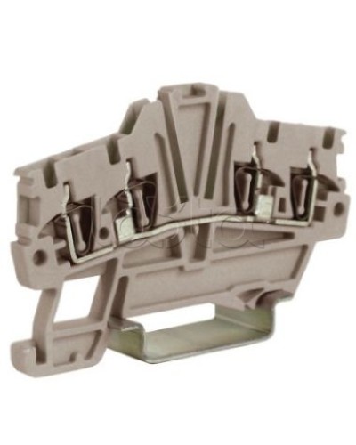 Зажим 1,5 кв.мм синий 2 ввод/2 вывода DKC ZHI420 в Волгограде Держатели, клипсы, скобы Pintop.ru