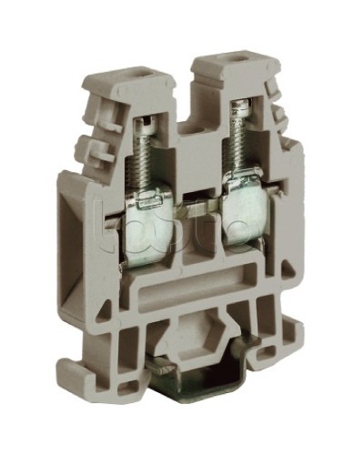 Зажим 4 кв.мм серый DKC ZRP300GR в Волгограде Крепежные изделия Pintop.ru