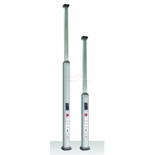 Колонна алюминиевая, 2.7 - 4.2м, цвет чёрный DKC 09573