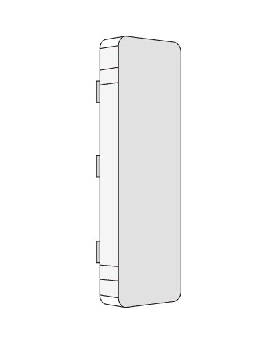 Заглушка LAN 120x80 DKC 00878 в Волгограде Аксессуары для кабель-канала Pintop.ru