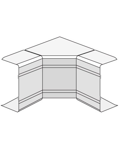 Внутренний изменяемый угол NIAV 150x60 DKC 01731 в Волгограде Аксессуары для кабель-канала Pintop.ru