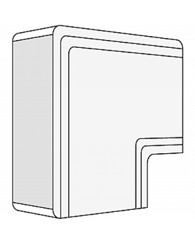 Угол плоский 100x80 NPAN DKC 01749 в Волгограде Аксессуары для кабель-канала Pintop.ru
