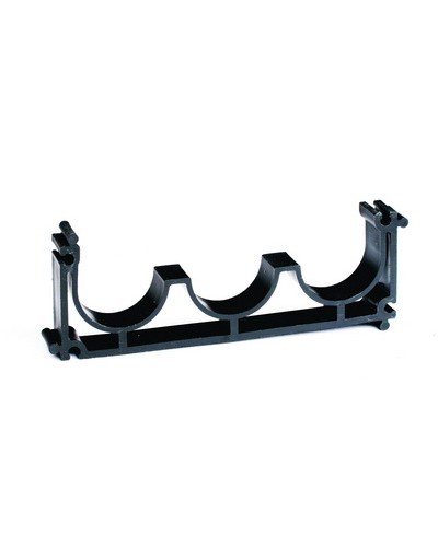 Держатель расстояния тройной (кластер) для двустенных труб д.63 мм DKC 025063 в Волгограде Держатели, клипсы, скобы Pintop.ru