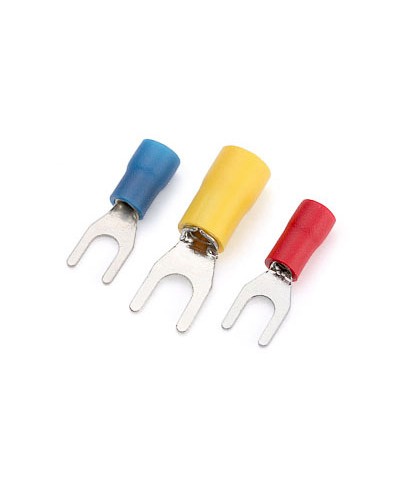 Наконечник вилочный с изолир.фланцем 1,5-2,5 кв.мм 3,5 мм (НВИ) DKC 2B135P в Волгограде Крепежные изделия Pintop.ru