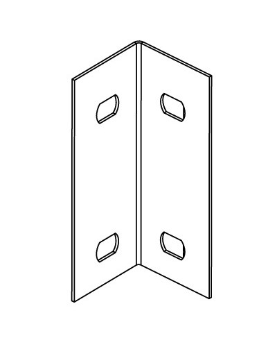 Уголок опорный FR TC/RRC/RRD/RRS на H 50 DKC 30199 в Волгограде Аксессуары для лотков Pintop.ru