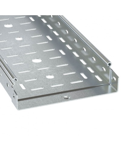 Лоток перф. 500x50x3000 толщ.1,5 мм DKC (3526715) в Волгограде Кабельные лотки Pintop.ru