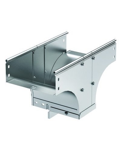 Ответвитель-переходник TDSR T-обр. вертикальный 500/200 в комплекте с крепежными элементами и соединительными в Волгограде Аксессуары для лотков Pintop.ru