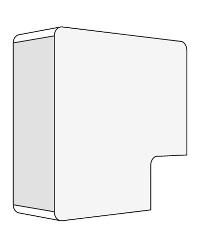 Угол плоский 30x10 APM (40 шт/уп) DKC 00408 в Волгограде Аксессуары для кабель-канала Pintop.ru