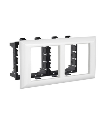 Рамка-суппорт Avanti белый для In-liner Front, 4 мод. DKC 4400914 в Волгограде Аксессуары для лотков Pintop.ru