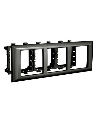 Рамка-суппорт Avanti черный для In-liner Front, 6 мод. DKC 4402916 в Волгограде Аксессуары для лотков Pintop.ru