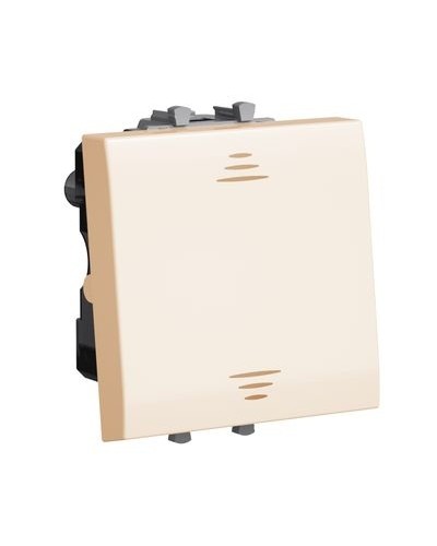 Выключатель Ванильная дымка, Avanti, 16A, 2 мод. DKC 4405102 в Волгограде Аксессуары для стоек и шкафов Pintop.ru