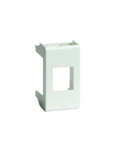 Адаптер для keystone, VIVA, 1 мод, цвет серый DKC 45107 в Волгограде Аксессуары для стоек и шкафов Pintop.ru