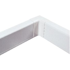Угол внутренний для плинтусного короба 100х40 мм белый DKC AIR10042