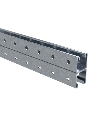 Профиль С-образный двойной 41х21, L300, толщ.2,5 мм, горячеоцинкованный DKC (BPD2103HDZ) в Волгограде Аксессуары для кабель-канала Pintop.ru