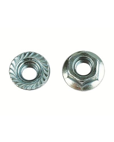 Гайка с насечкой, препятствующей откручиванию М8 HDZ DKC (CM100800HDZ) в Волгограде Крепеж Pintop.ru