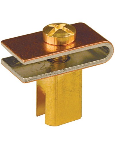 Усиленная клемма заземления для проволочного лотка DKC FC37303 в Волгограде Аксессуары для лотков Pintop.ru