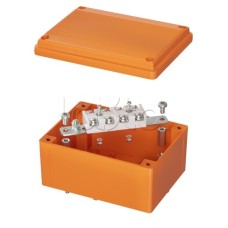Коробка пластиковая FS с гладкими стенками и клеммниками IP56,150х110х70мм DKC (FSK20410)