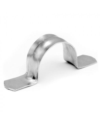 Держатель оцинкованный двусторонний, д.25мм для монтажного пистолета DKC (H25DWH) в Волгограде Держатели, клипсы, скобы Pintop.ru