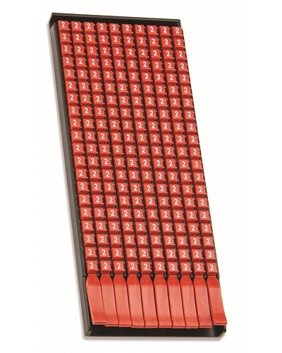 Маркер для кабеля сечением 4-6мм символ „D” DKC MKCDS3 в Волгограде Крепежные изделия Pintop.ru