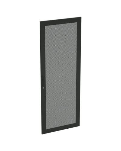 Дверь перфорированная одностворчатая для IT-CQE 2000 x 800 RAL9005 DKC R5ITCPRMM2080B в Волгограде Аксессуары для стоек и шкафов Pintop.ru